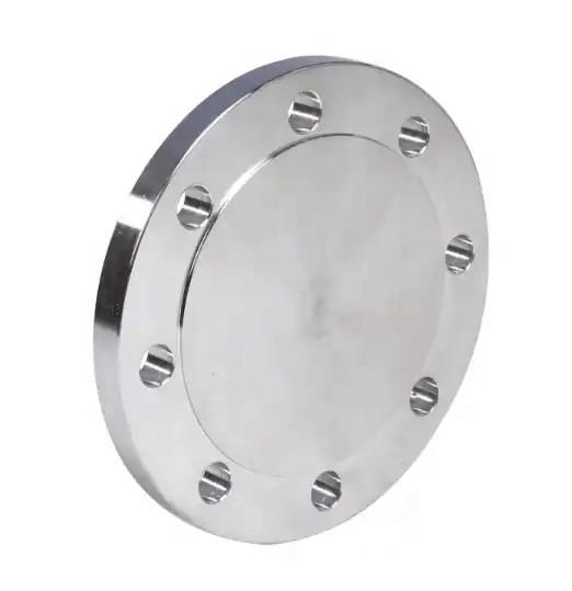 Flanco cego forjado personalizado para aço inoxidável 304 316 316L em aço carbono