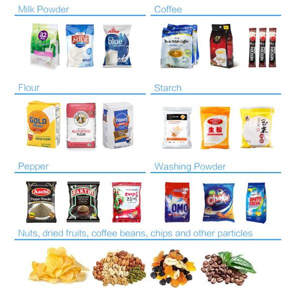 la bolsa del gránulo de 500g 1kg 2kg automatizó la empaquetadora