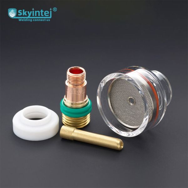 Durable Pyrex Glass Cup 4PCS Set for TIG Welding Torch WP17 WP18 WP26