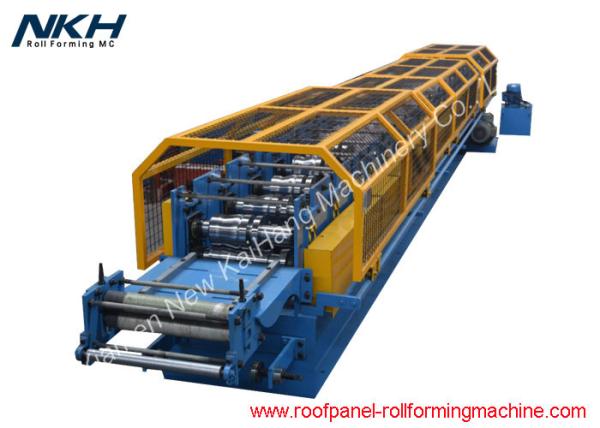Water Gutter Roll Forming Machine , High Precision Seamless Gutter Machine