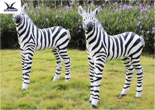 Handmade Custom Life Size Fiberglass Statues Zoo Park Decoration Display