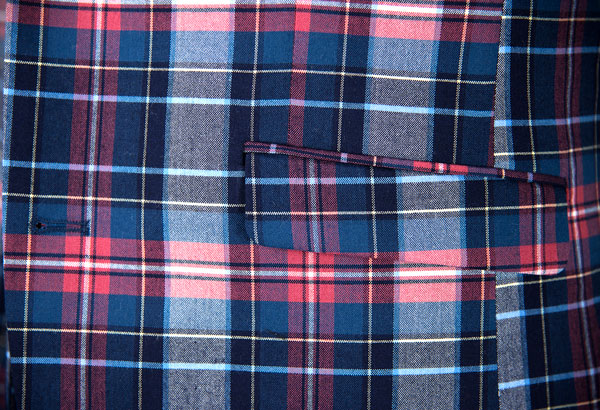 Mens 2 Piece Mens Tailored Fit Suits Blue Check Autumn Winter Season