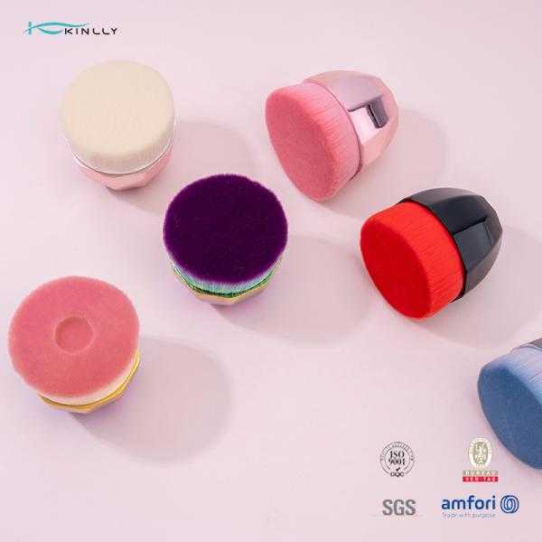 Pó líquido liso da cara superior da escova da composição da fundação de Kabuki Decagon