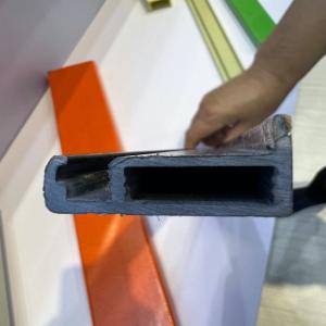 Forma irregular do perfil de pultração de FRP com resina de poliéster insaturado