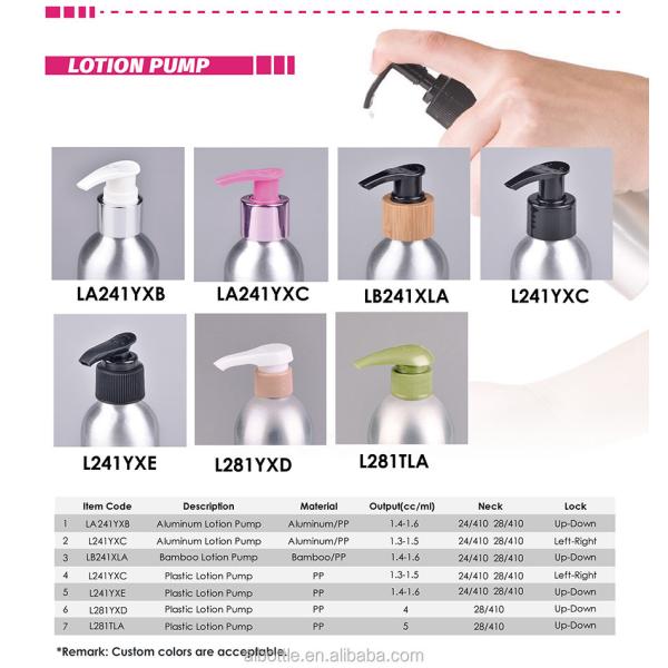 20ml 65ml душат алюминиевые косметические бутылки туман распыляет Dia 40mm