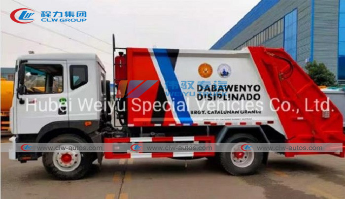 тележка Compactor отхода 10cbm Dongfeng Howo Isuzu Jmc Foton