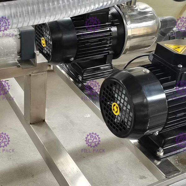 Monoblock Bottle Water Plc 5 Gallon Filling Machine With Overflow Valve