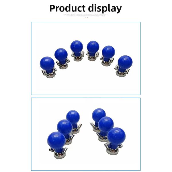 Children's ECG Electrodes with 3.0mm DIN Plug or 4MM Banana All-Rest Success; Medical Consumables CE Certified Class I Blue