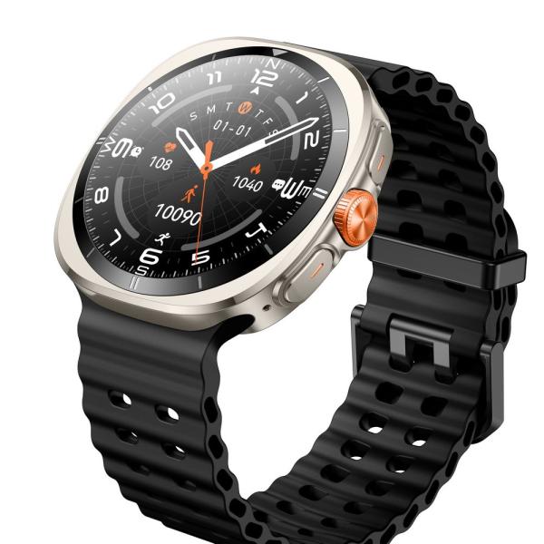 KW298 Samsung Style 1.43 BT llamando Smart Watch para la salud y el fitness