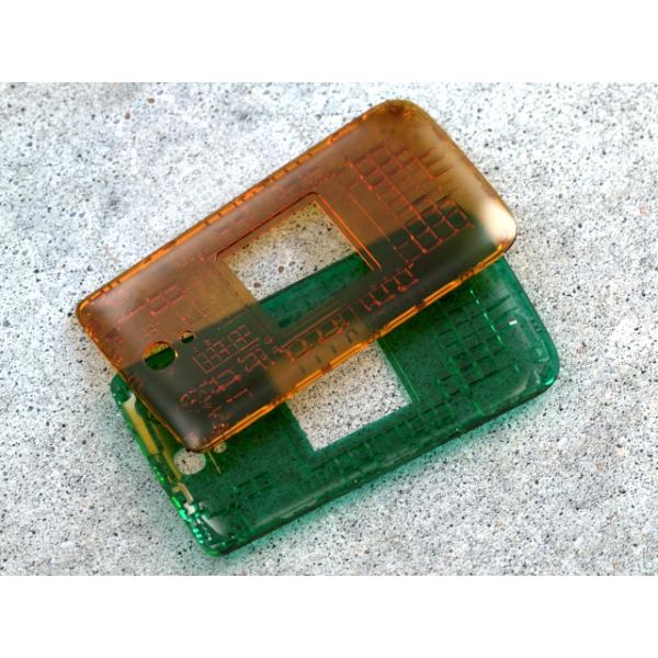 OEM / ODM: Прецизионная инжекционная формовка и прозрачная кламшельная телефонная передняя крышка (1*1) No.21869-B