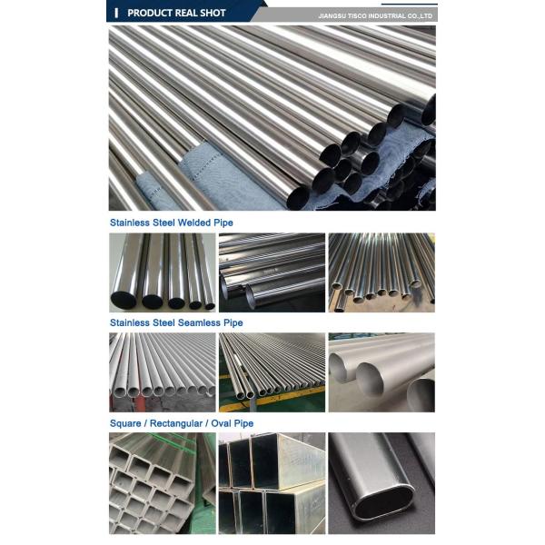 GB ASTM 316 Stainless Pipe 316L 316 Ti  Seamless Round Tube