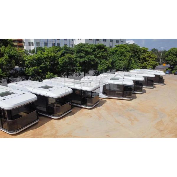 Стандартный план Солнечный космический капсульный дом Роскошные современные дома в стиле лагерей