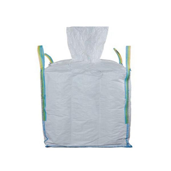 White Color Industrial Bulk Bags , 1000 Kg Empty Bulk Bags SGS Certified