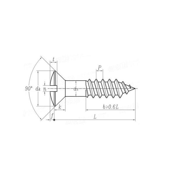 DIN95 прорезало круглую головку древесина привинчивает винты овальной головки M10 деревянные