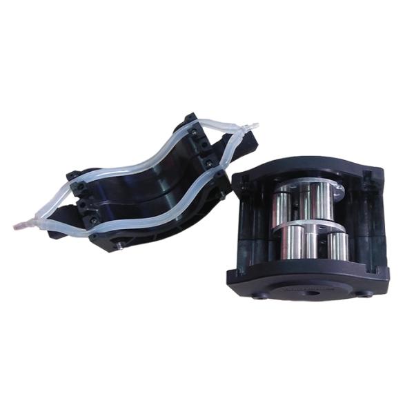 low pulsation linear peristaltic pump head