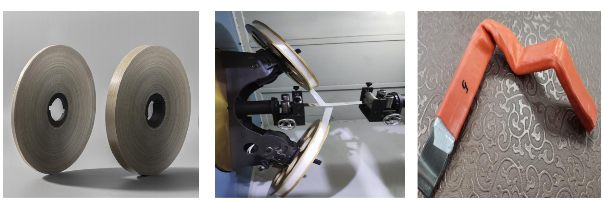 Синтетическая лента с задней стороной, склеенная для обертывания EV Busbar / EV Connector