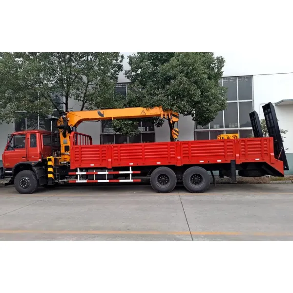 Foton 6*4 Truck Mounted Crane 10 Ton Truck Mounted Telescopic Boom Crane