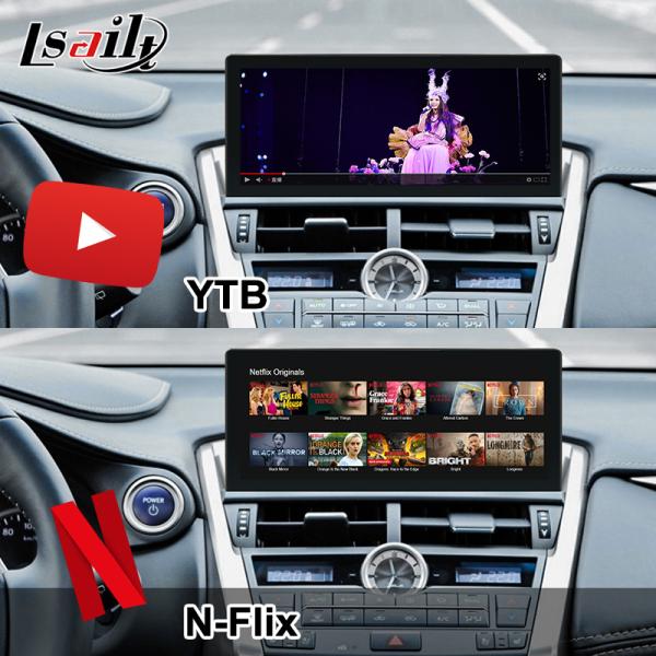 Android экран Lexus 8 ядер Qualcomm мультимедийный дисплей для LEXUS NX200T NX300H 2014-2021, поддержка управления джойстиком, поворотной ручкой, YouTube, Google Play, CarPlay