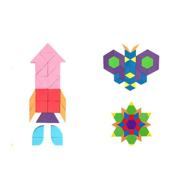 Colorful EVA Foam Magnetic Activity Set Magnetic Shape Puzzles for Toddlers Educational Toy to Enhance Logical Thinking and Creativity