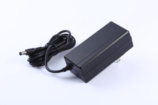 36W Switching Converter Meanwell Power Adapter C8 C14 AC Socket Black Color