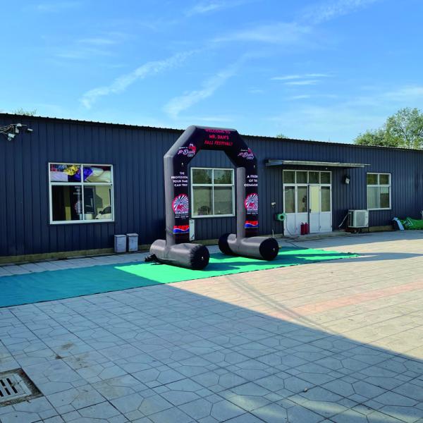 Настраиваемый логотип бренда Реклама Внешний Использованный OEM Размер Дешевая цена Надувная арка в продаже