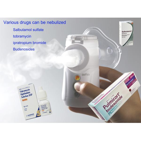 Nebulizer вдыхания тобрамицина Nebulizer 3.25μm ингалятора астмы больницы электрический