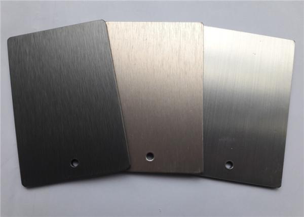 Custom Width Painted Aluminium Sheet , High Strength Brushed Aluminum Panels