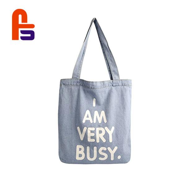 Heavy Duty Reusable Large Tote Bags Quick Delivery Fabric Shopping Bag