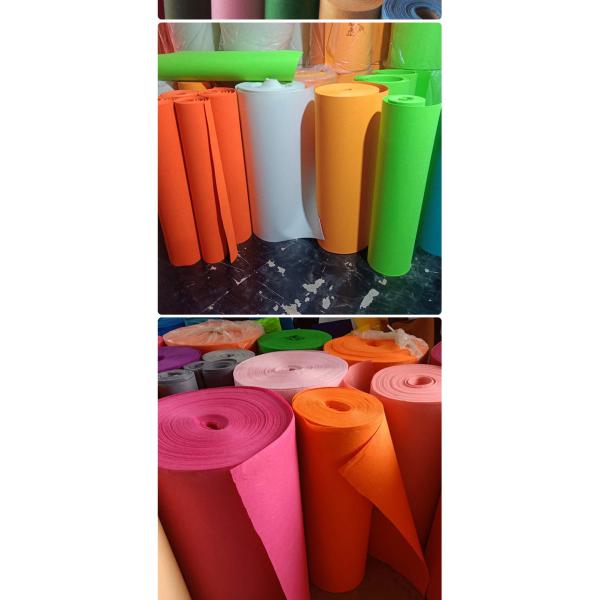 100% Wool Felt Fabric - 2mm Thickness for Crafts, DIY & Industrial Padding