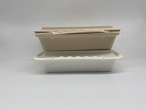 9x6 recipientes para viagem biodegradáveis renováveis da polegada 39g
