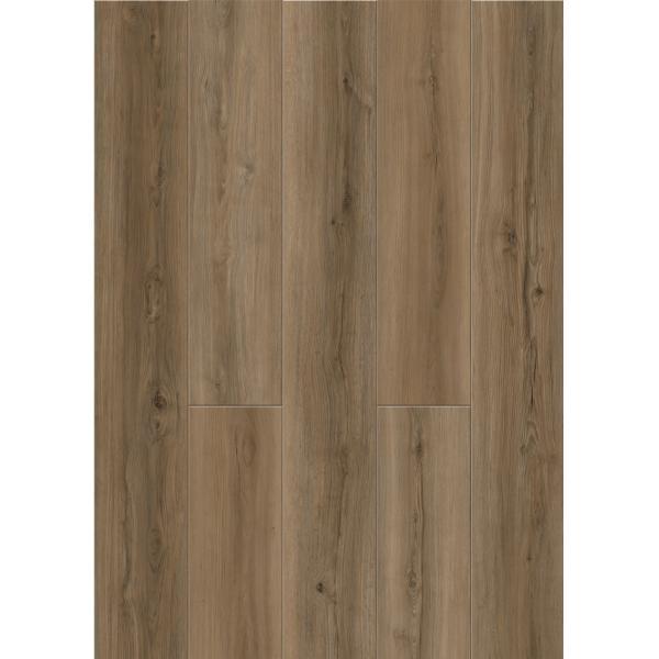 Click Wood Polyvinyl Chloride SPC Flooring  Eco Friendly GKBM DG-W50013B-1