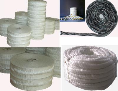 Heat Insulation 550C Fiberglass Rope For Industrial Furnace Fireplaces Door Heat Seals