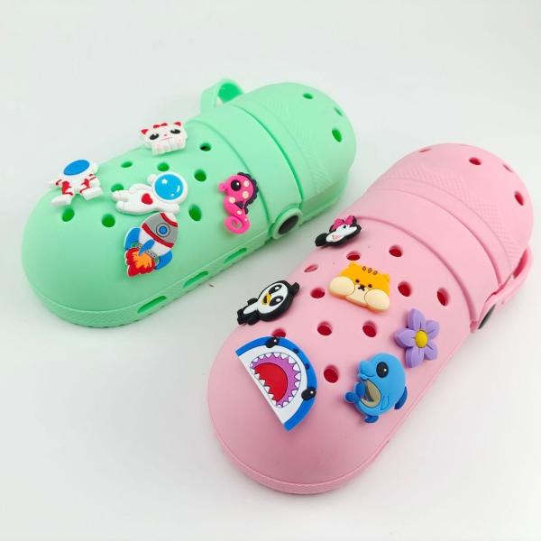 DIY Силиконовый карандаш, держатель корпуса, гибкий, легкий в очистке, водонепроницаемый, школьные принадлежности