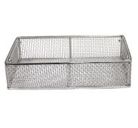304 316 316L Stainless Steel Wire Mesh Trays For Medical Cleaning Filter Box
