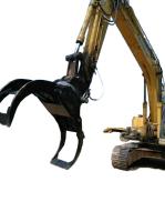 Fabricação de 4 toneladas de 6 explorações agrícolas de Ton Mini Hydraulic Log Grapple For