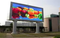 Durée de fonctionnement imperméable polychrome extérieure de l'affichage à LED IP65,100000hours des champs SMD P10