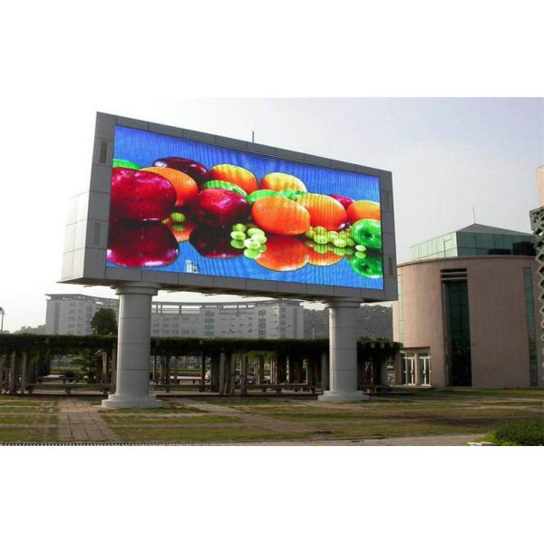 Fields SMD P10 Outdoor Full Color LED Display Waterproof IP65,100000hours Operating Life