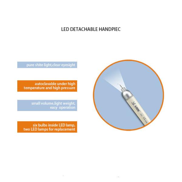 Зубоврачебная ультразвуковая Piezo пересчетка A8 с СИД Handpiece с беспроводной педалью/Ultrasonido зубоврачебными