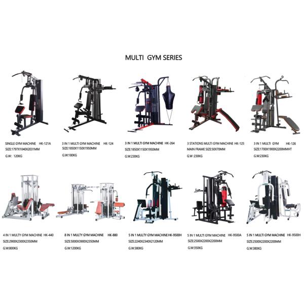 Comprehensive Training Multifunctional Gym Machine Multi Station Home Gym 50KGS