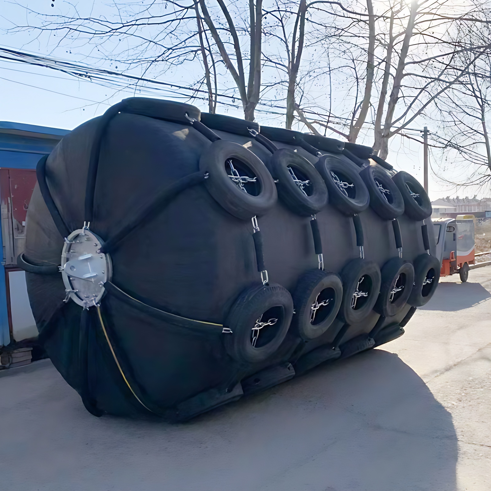 Qingdao Marine High Quality Energy Absorbing Polyurethane Floating Fender EVA Foam Filled Boats With CCS Certification