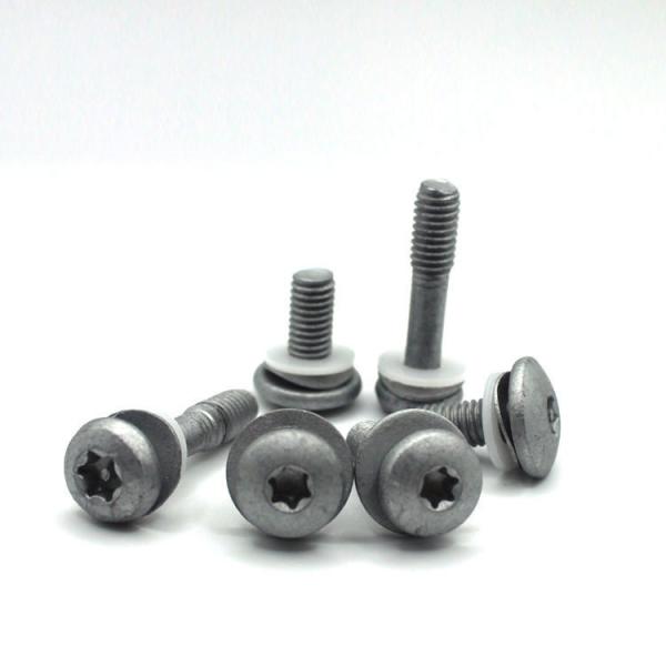 Система метрических измерений Грибный круглый головный винт с цинковой покрытием и полуниткой