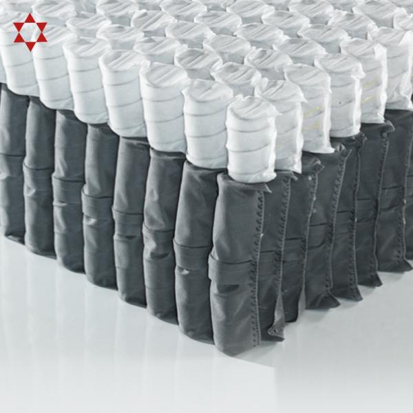 Oem Roll Packed 4/5/6 Turns Single Size Interval 5-Zone Carbon Steel Wire Material Pocket Spring Unit