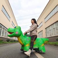 Electric Remote Control Dinosaur Ride On Animatronic Dinosaur Ride for Kids