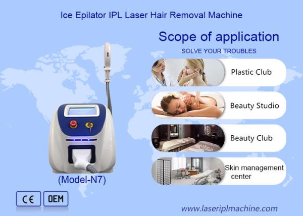 IPL Hair Removal Ice Cooling with 6 Functions for Clinic and Spa Center