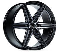 O raio 6 1 parte forjou as bordas 5x112 que 2021 polegadas para o preto do cetim de Audi R8 fizeram à máquina