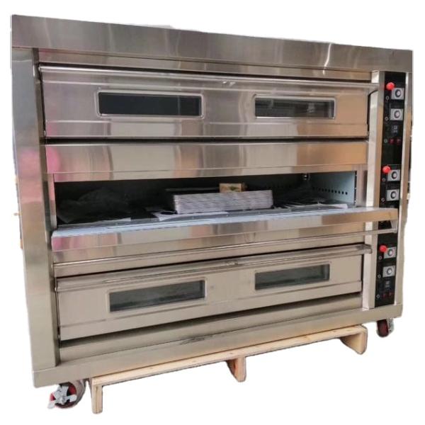 32 Tray Stainless Steel Bread Pizza Toast Oven Gas Bakery Equipment Good for Food Shop