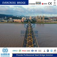 Puente de vigas compuestas permanentes personalizadas con armadura de acero