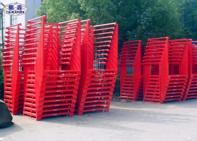 Steel Storage Tire Pallet Rack Foldable Portable Powder Coated For Industrial