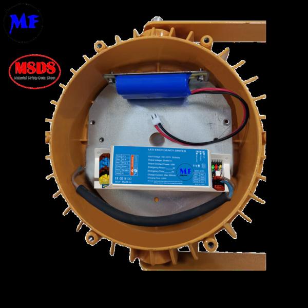 IP 20 3W-12W Adjustable Power Customizable Output Converter Panic Light Ballast Emergency Kit LED Emergency Driver for Ceiling Light Highbay light