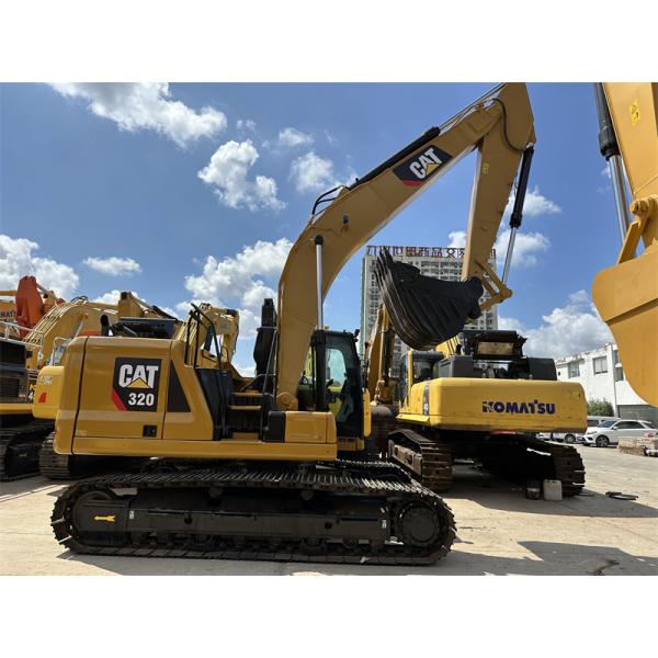 Использованный CAT 320 экскаватор 6 цилиндров двигатель C7.1 подержанный Капуста 320 копальщик